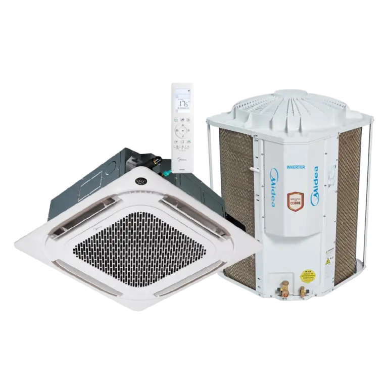 Ar Condicionado Split Cassete 4 Vias Inverter Midea Connect 36000 Btus Frio 220v R-32