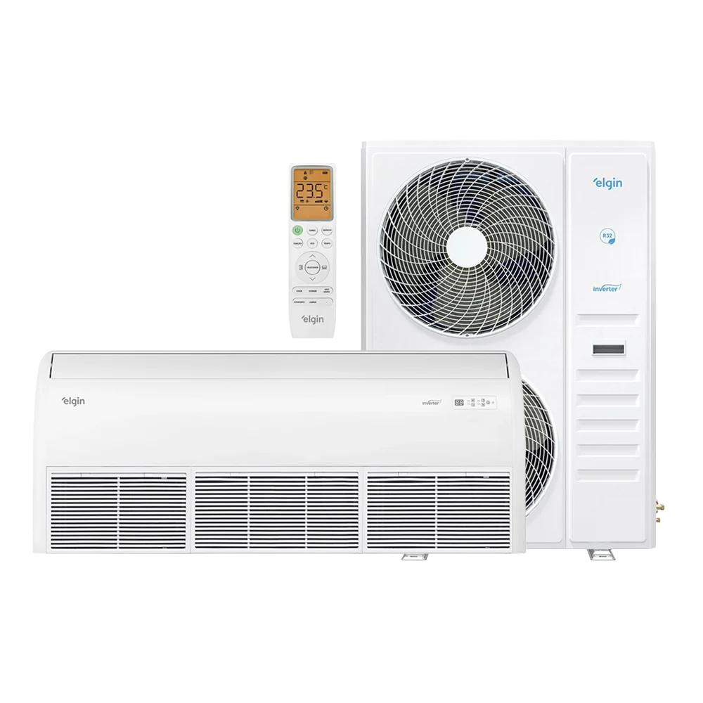 Ar Condicionado Split Piso Teto Inverter Elgin Wi-Fi 56000 Btus Frio 220v R-32
